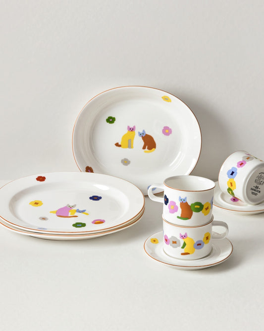 CATS & FLOWERS FULL SET