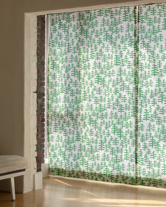 TREE & TREE CURTAIN - GREEN