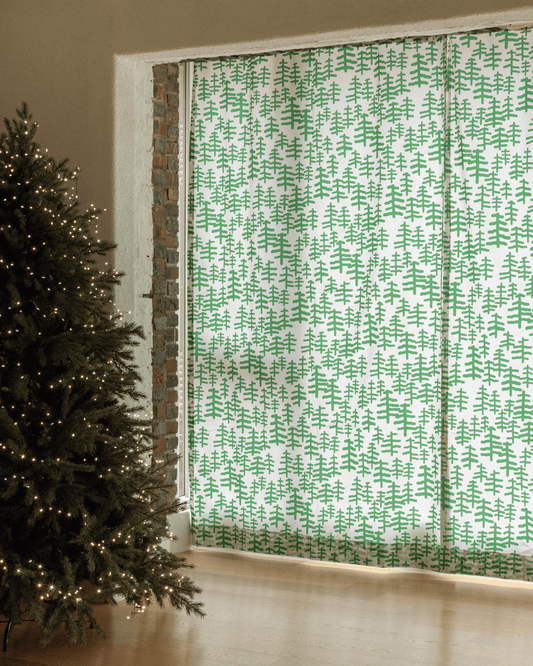 TREE & TREE CURTAIN - GREEN