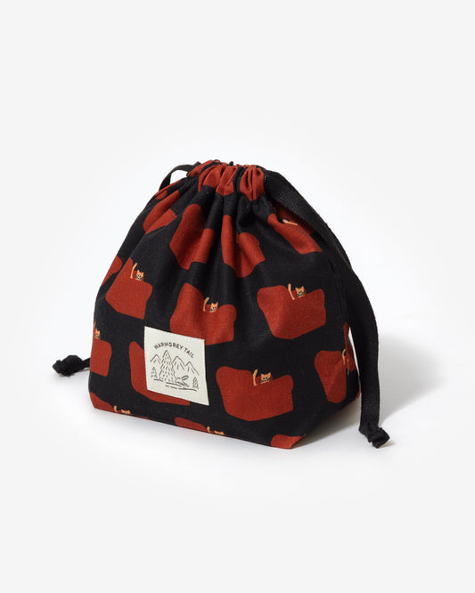 ARMCHAIR STRING POUCH - RED