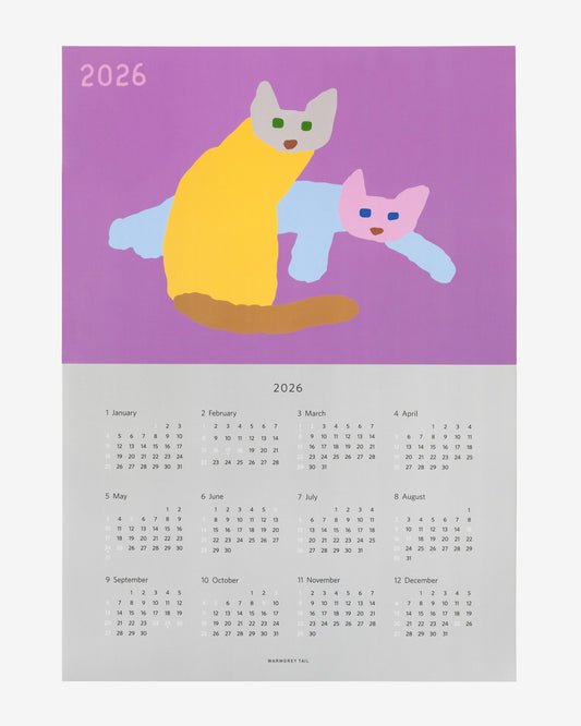 2026 POSTER CALENDAR - CATS