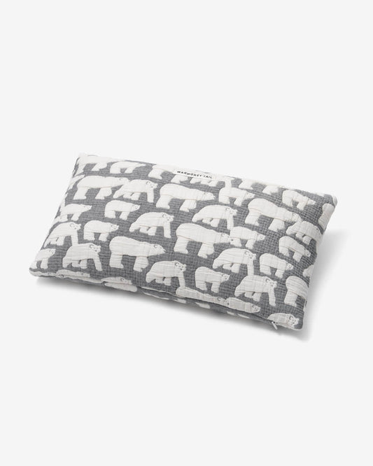 POLAR BEARS CUSHION COVER 3050 - WARMGREY