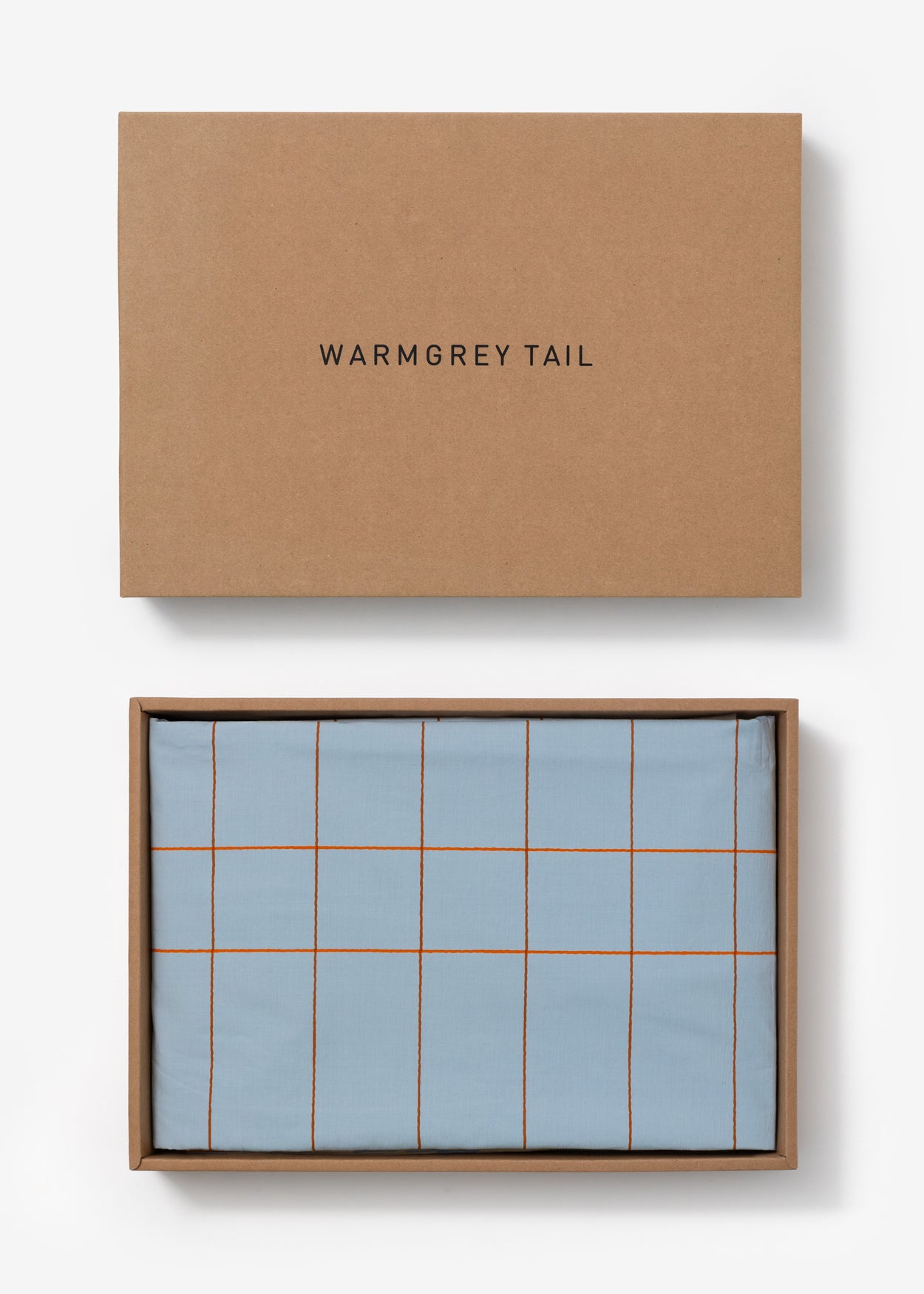 TILE PALE BLUE DUVET COVER