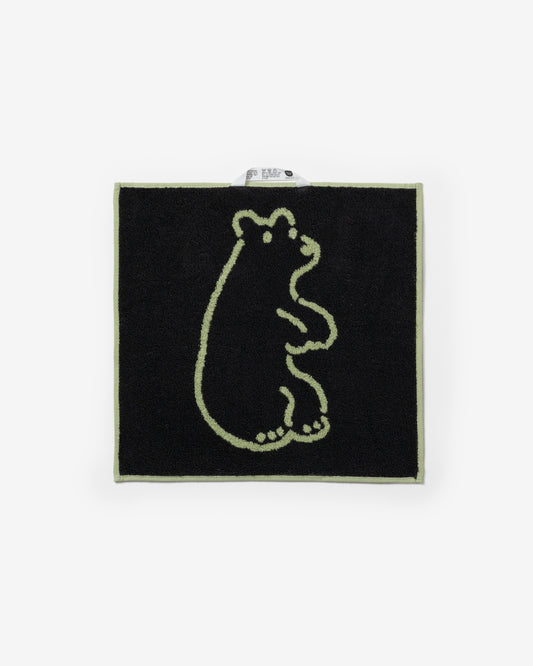 HUGGY BEAR HAND TOWEL - OLIVE