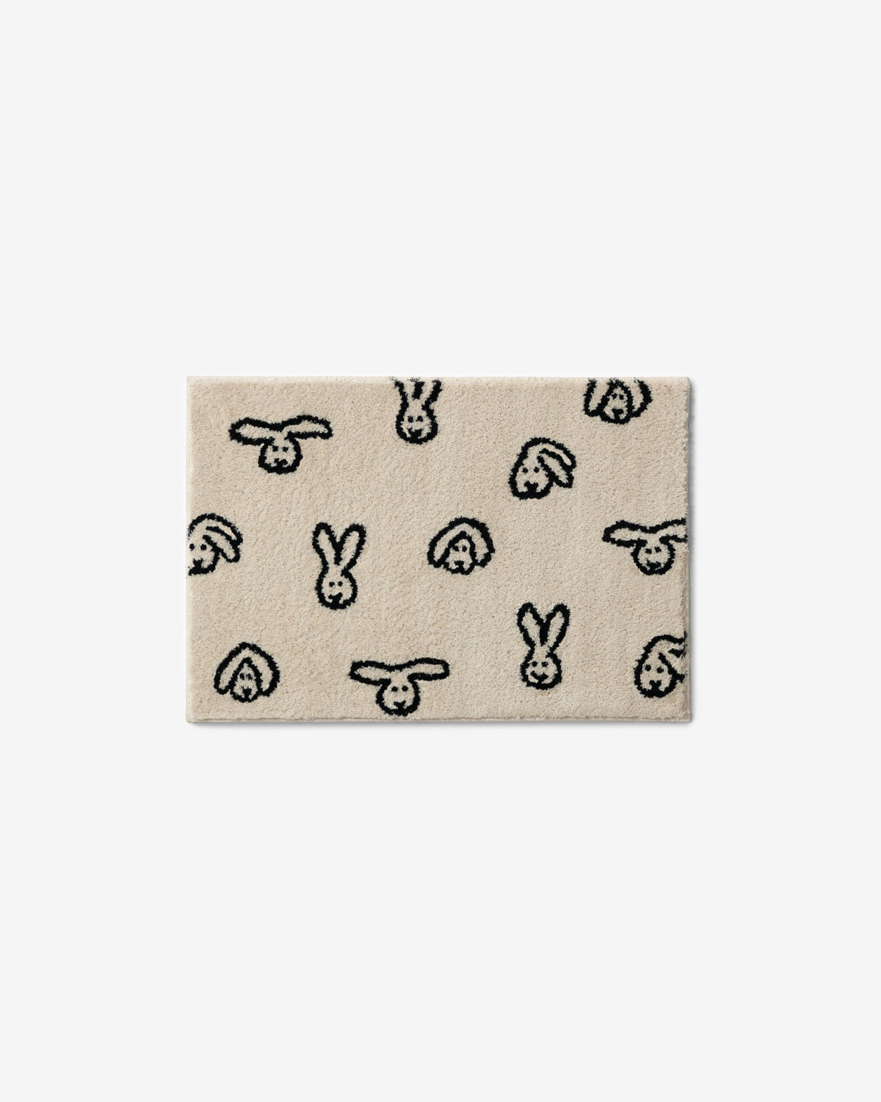 BUNNY BUNNY DOOR MAT - CREAM (65x45cm)