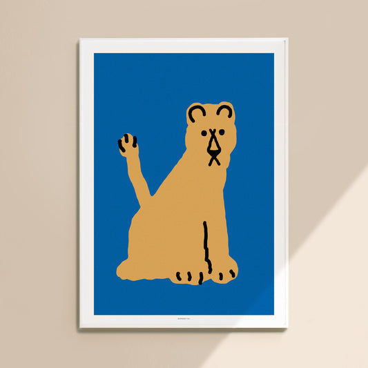 LIONESS BROWN POSTER