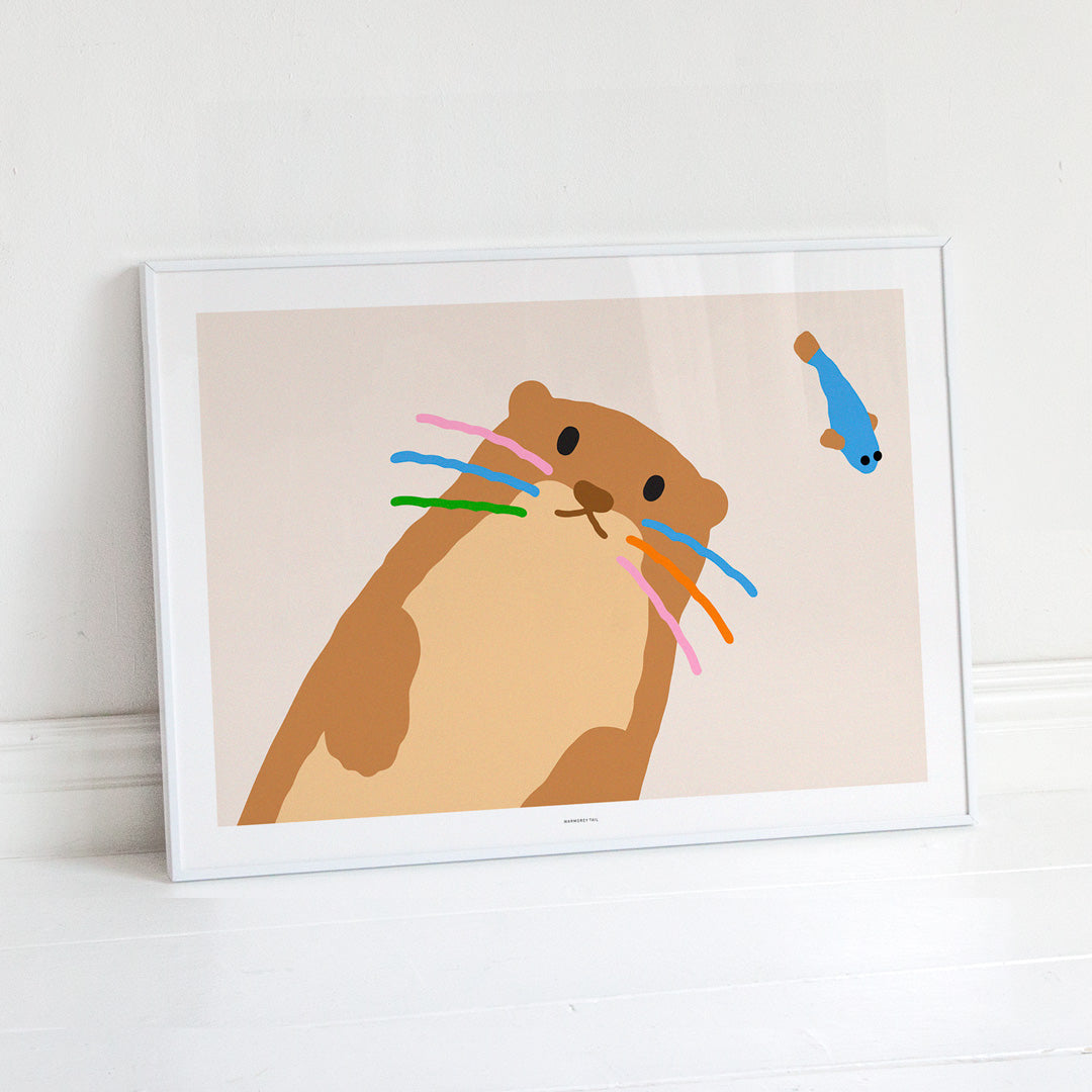 OTTER BEIGE POSTER