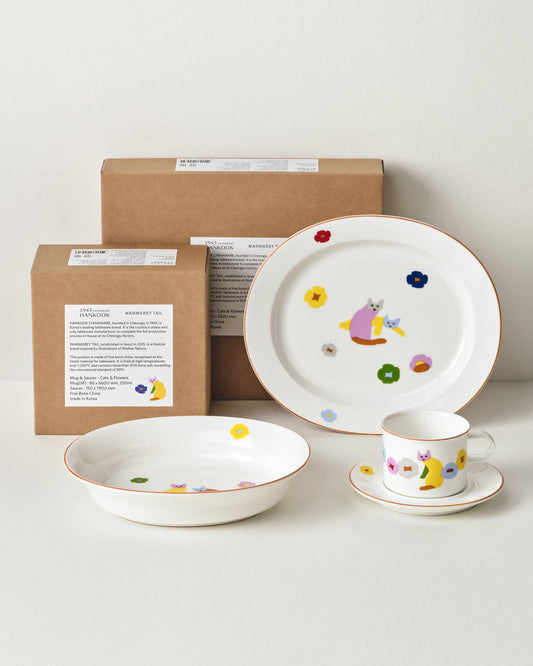 CATS & FLOWERS FULL SET