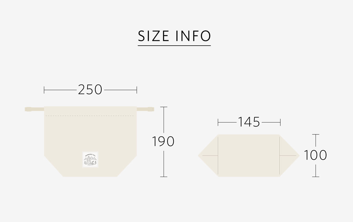 BUNNY BUNNY STRING POUCH