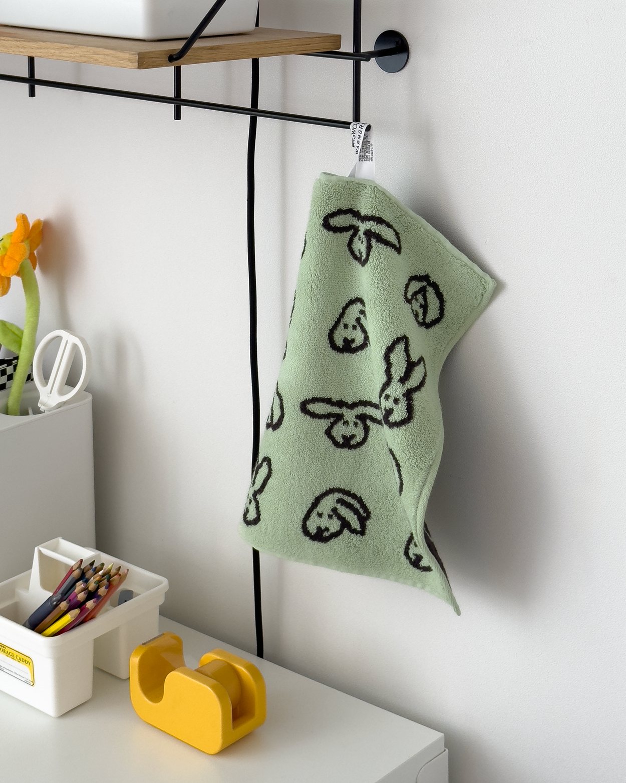 BUNNY BUNNY HAND TOWEL - MINT