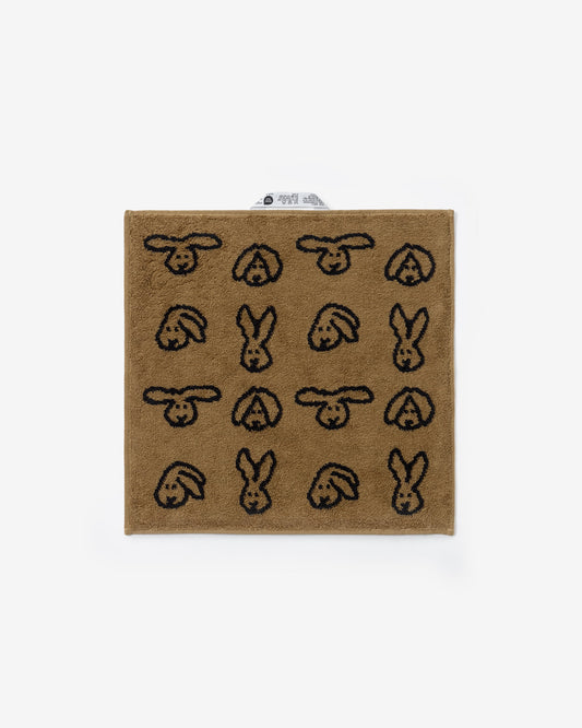 BUNNY BUNNY HAND TOWEL - BROWN