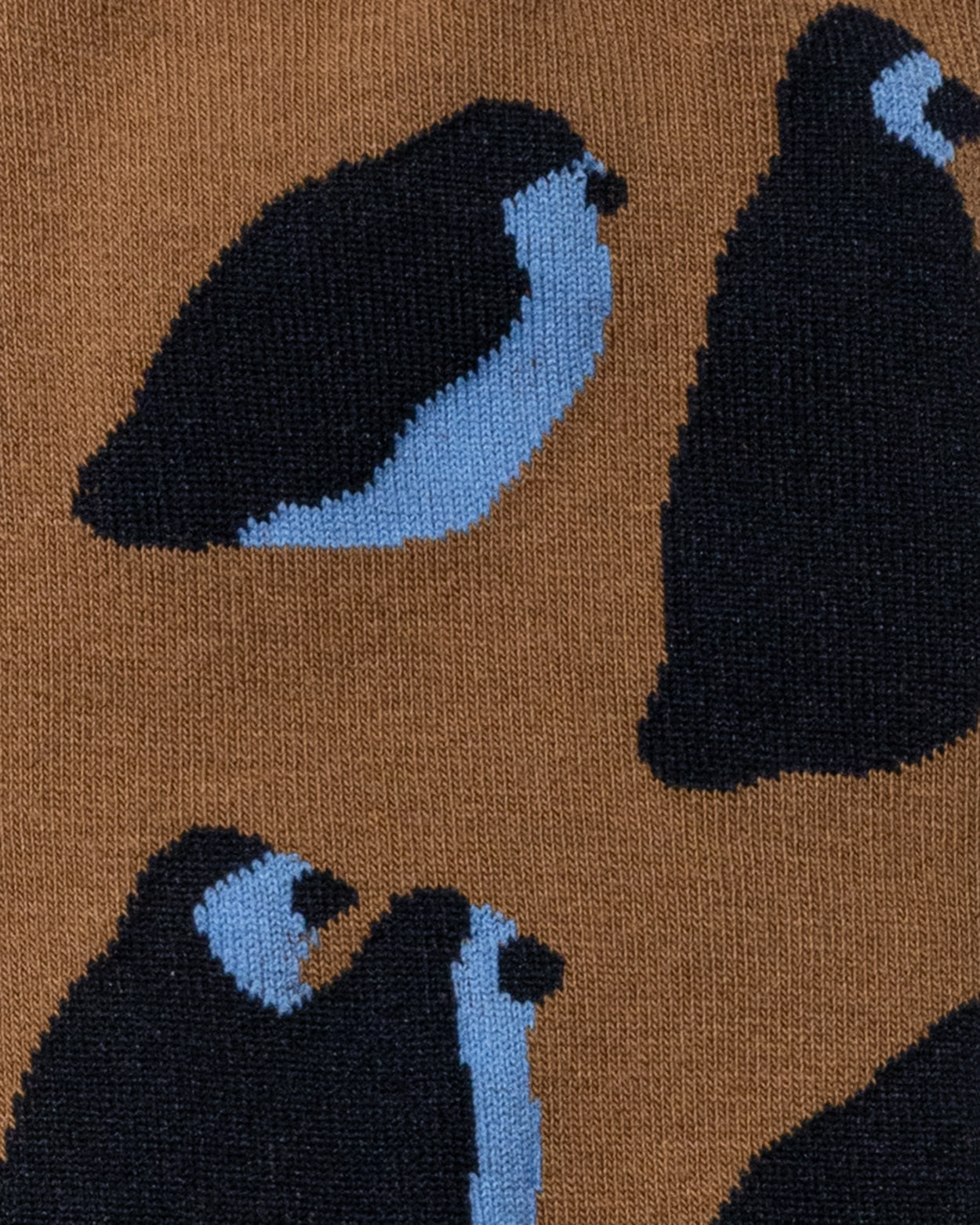 PENGUINS SOCKS - BROWN