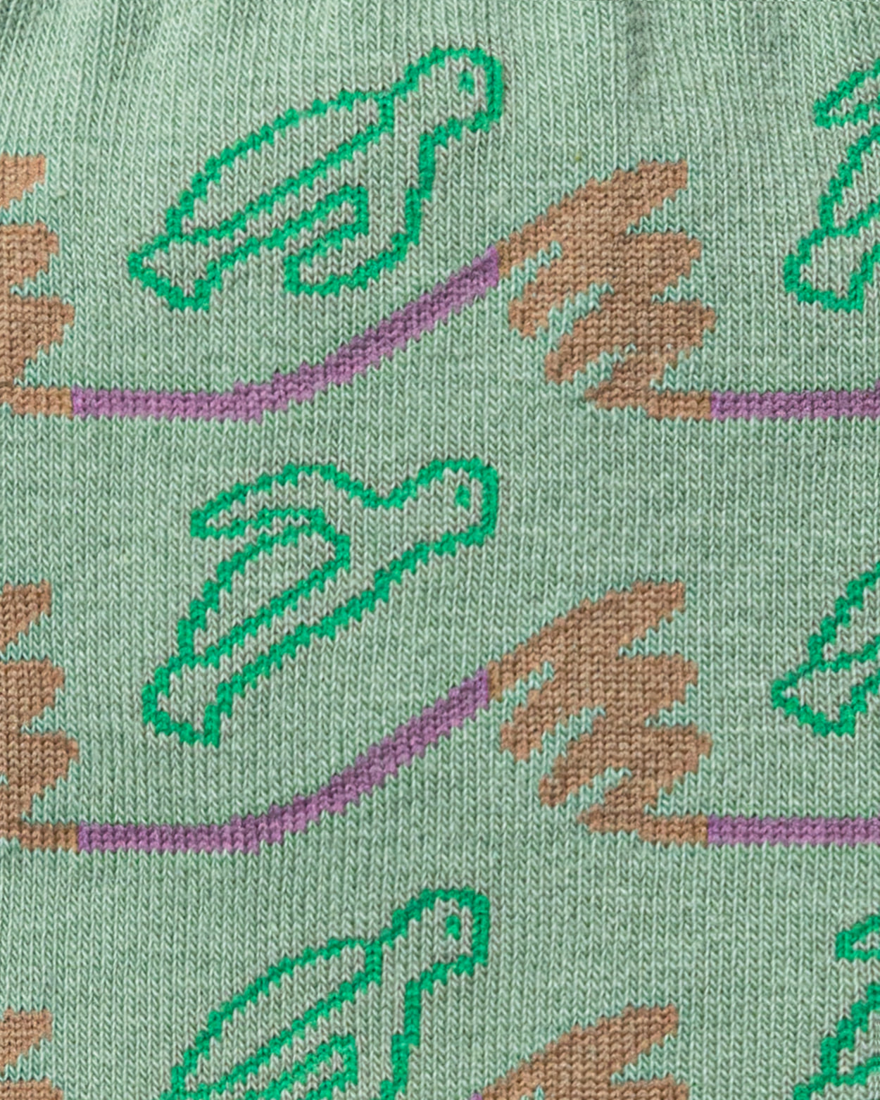 FLYING TURTLES SOCKS - MINT