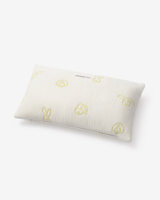 BUNNY BUNNY COTTON MODAL CUSHION & PILLOW CASE - SOFT YELLOW (2colors)