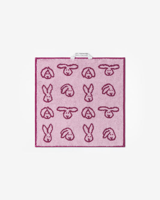 BUNNY BUNNY HAND TOWEL - CHERRY