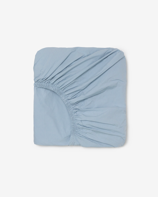 BLUE GRAY FITTED SHEET