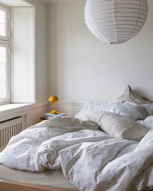 LIGHT GRAY FITTED SHEET