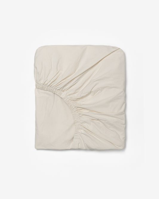 MIST BEIGE FITTED SHEET