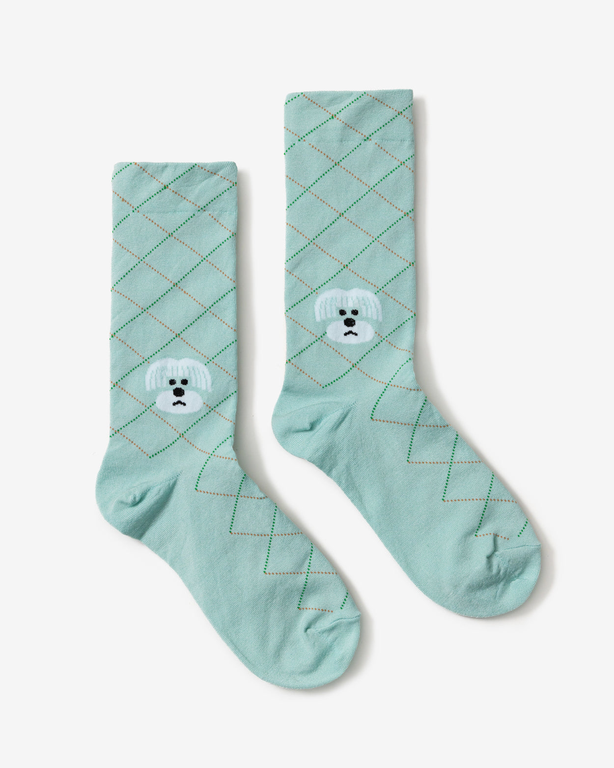 HAIR CUT SOCKS - MINT
