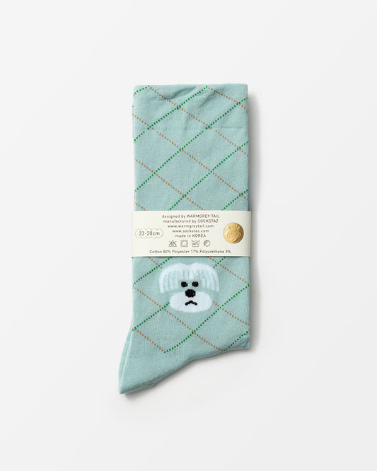 HAIR CUT SOCKS - MINT