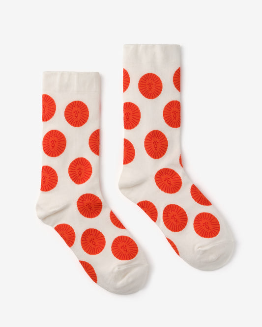 LION SOCKS - RED