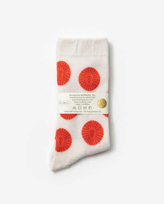 LION SOCKS - RED