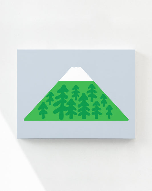 SNOW PEAK LIGHT BLUE CANVAS