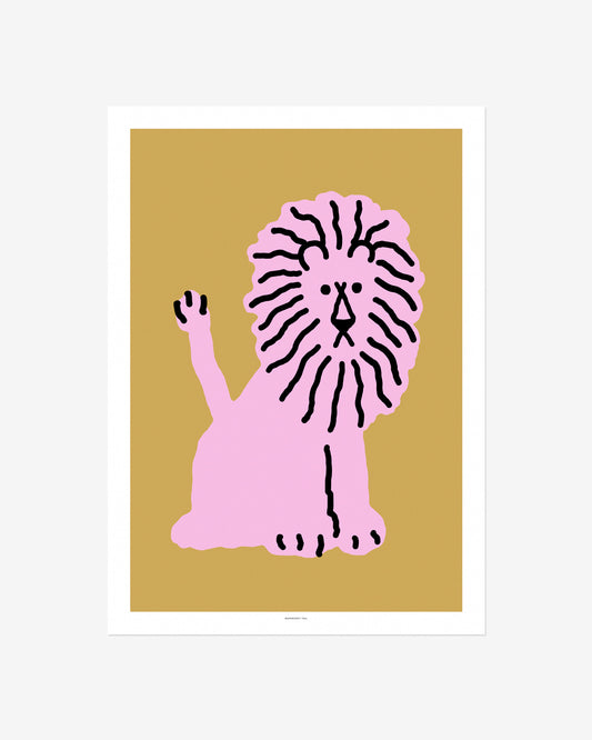 LION CORAL POSTER