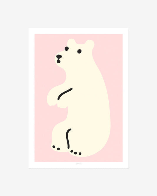 HUGGY BEAR PINK POSTER