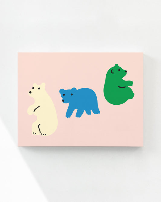 ROLLING BEARS CANVAS