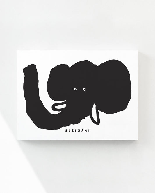 BIG FACE ELEPHANT CANVAS