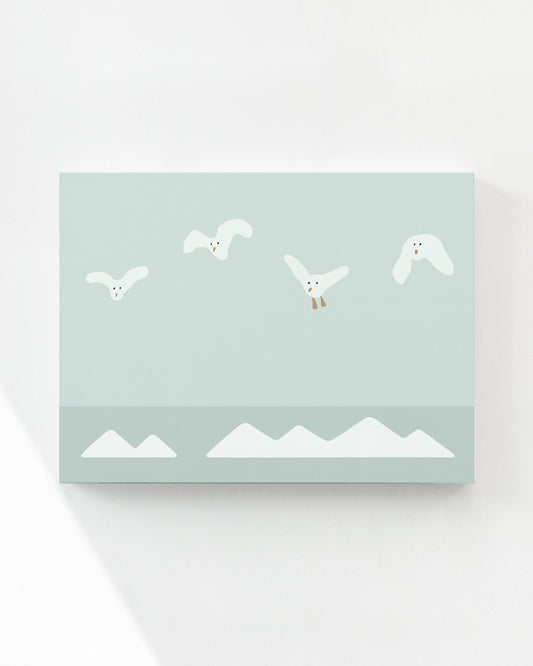 FLYING SEAGULLS CANVAS