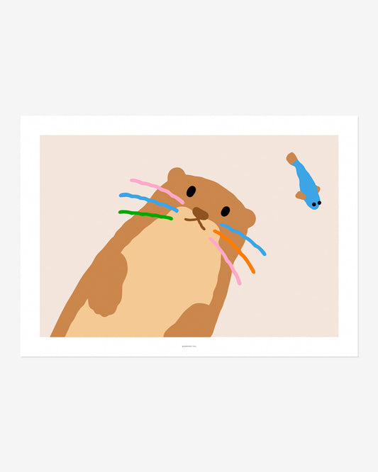 OTTER BEIGE POSTER