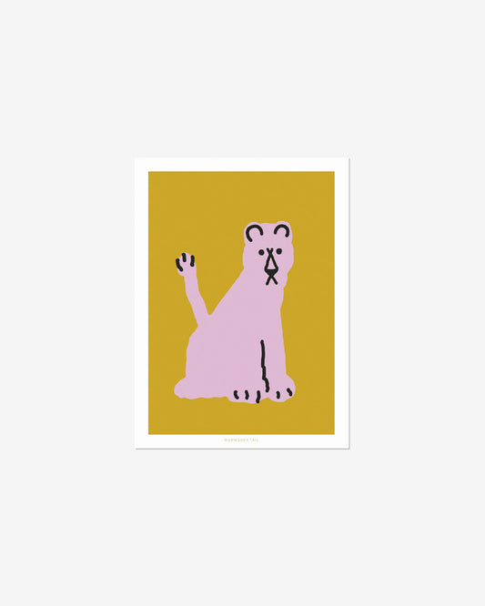 LIONESS POSTCARD