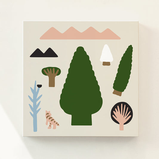 BIG GREEN TREE CANVAS