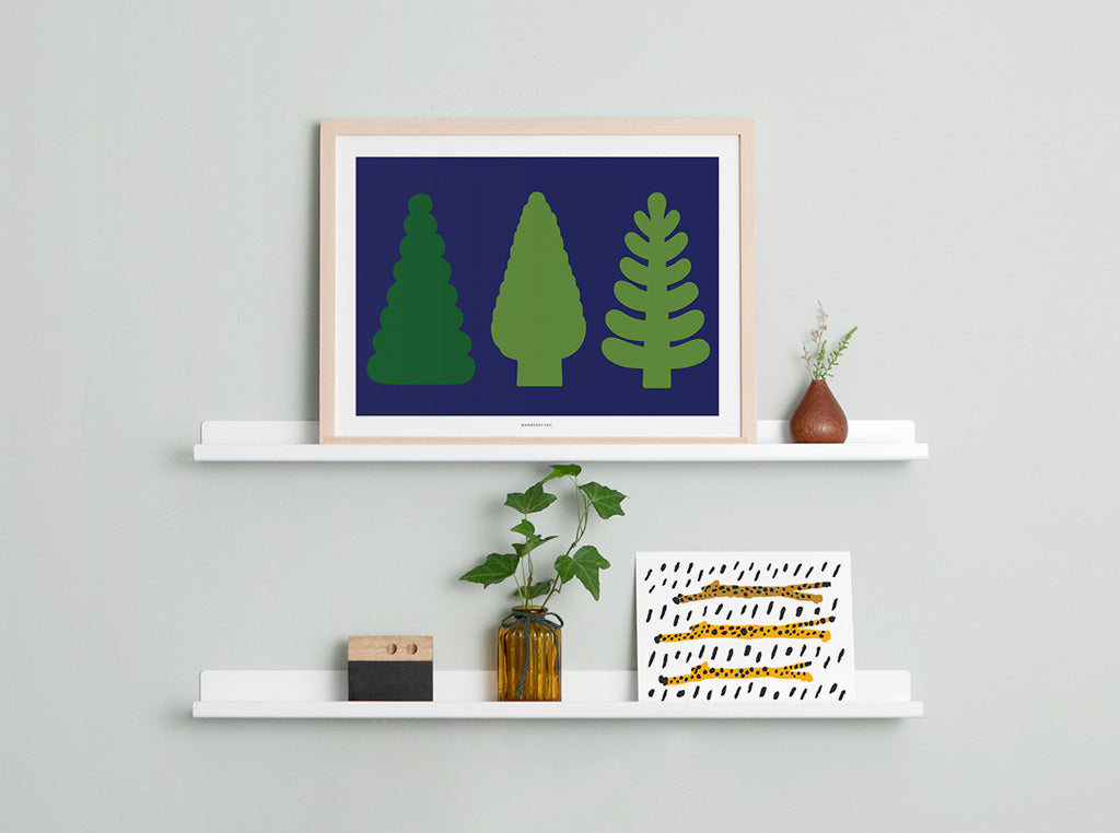 TREE & TREE POSTER