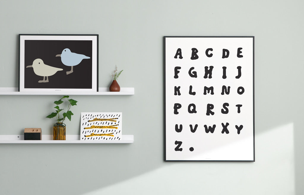 ABC LETTERS POSTER