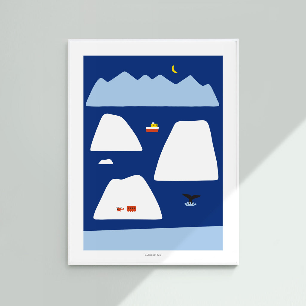 ANTARCTICA - DEEP BLUE POSTER