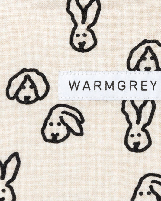 BUNNY BUNNY STANDING POUCH - IVORY (3size)