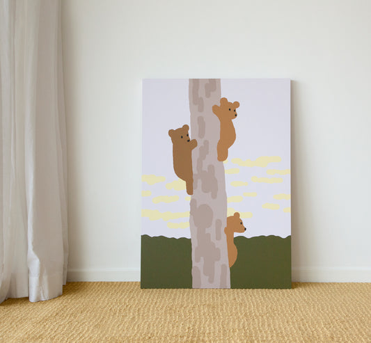 TREE & BEARS CANVAS