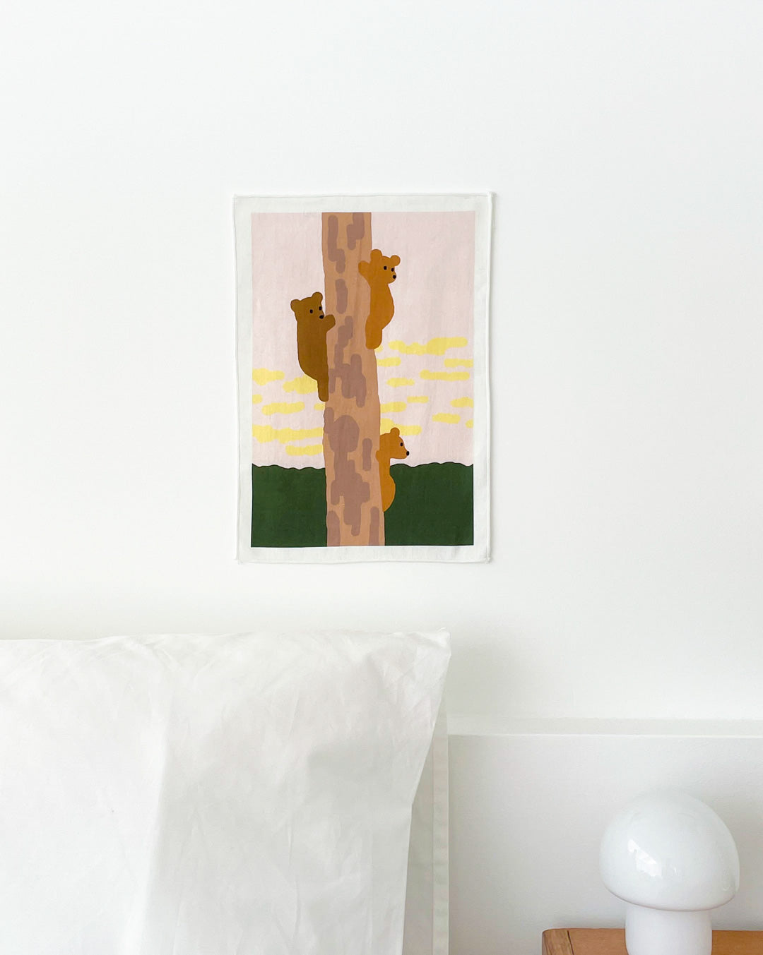 TREE & BEARS TINY FABRIC