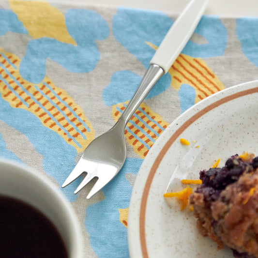 CORN FIELD KITCHEN CLOTH - YELLOW & GREY