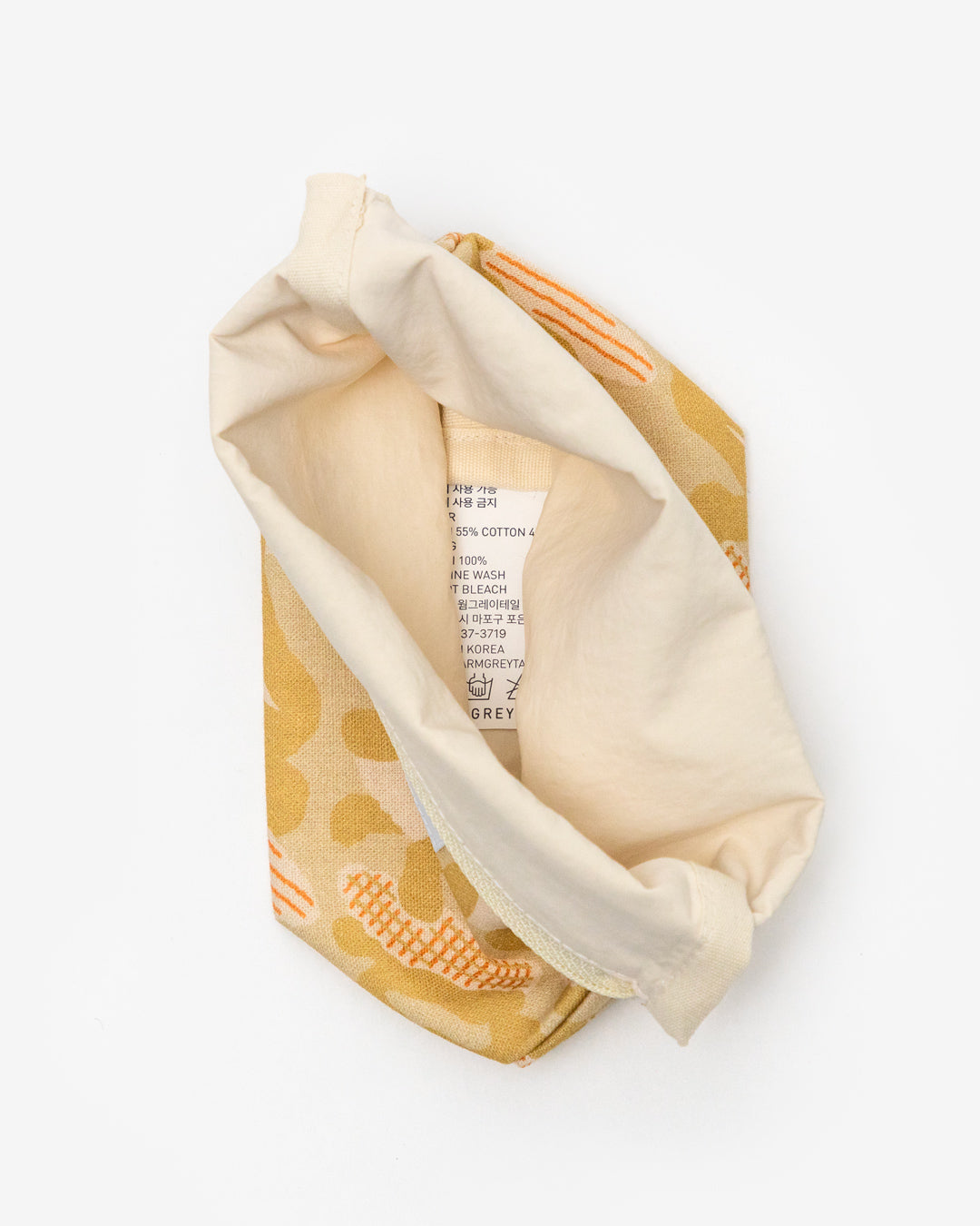 CAT COMING STANDING POUCH - GREY (3size)