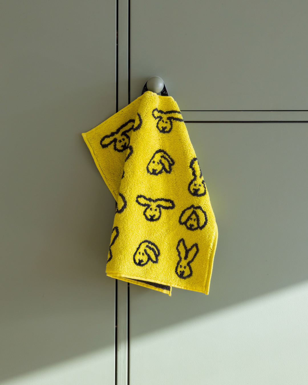BUNNY BUNNY HAND TOWEL - YELLOW