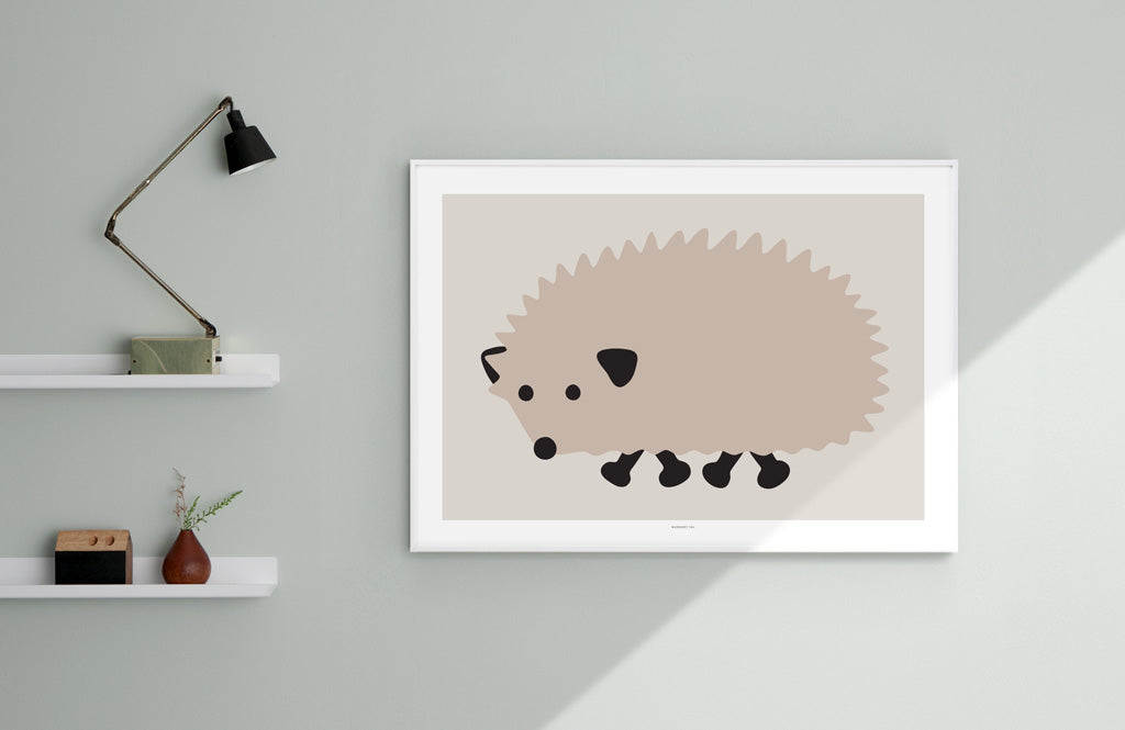 HEDGEHOG POSTER
