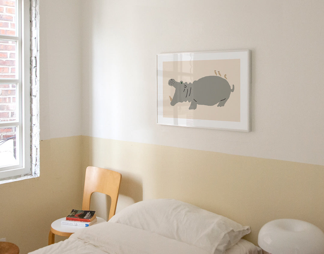 BIG HIPPO POSTER