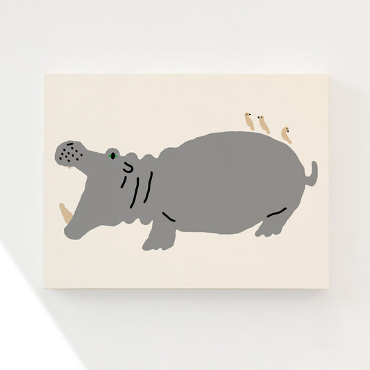 BIG HIPPO CANVAS