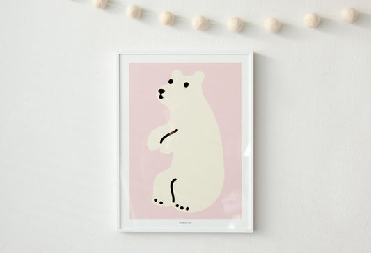 HUGGY BEAR PINK POSTER