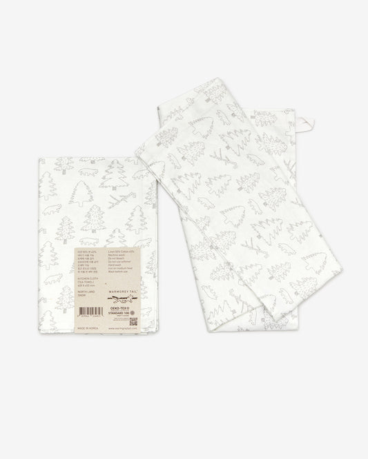 NORTH LAND KITCHEN CLOTH - SNOW