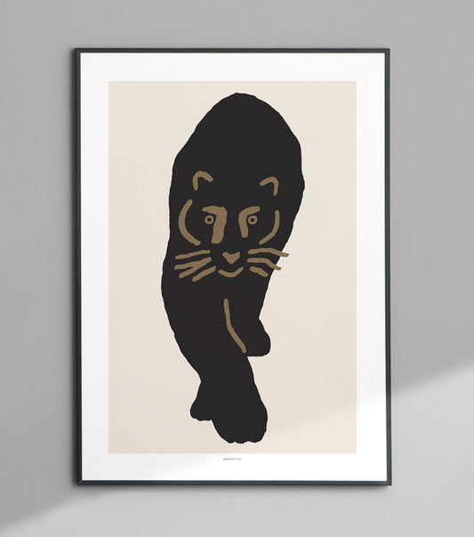 BLACK LEOPARD POSTER